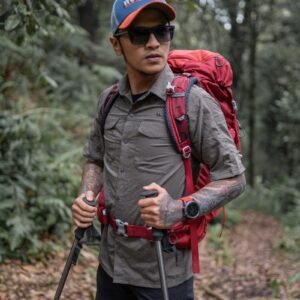Kemeja Lengan Pendek Quickdry Mountaingeer Sumba Series