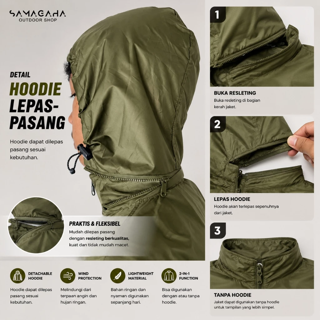 Jaket Mountaingeer Pack N Go - Image 4
