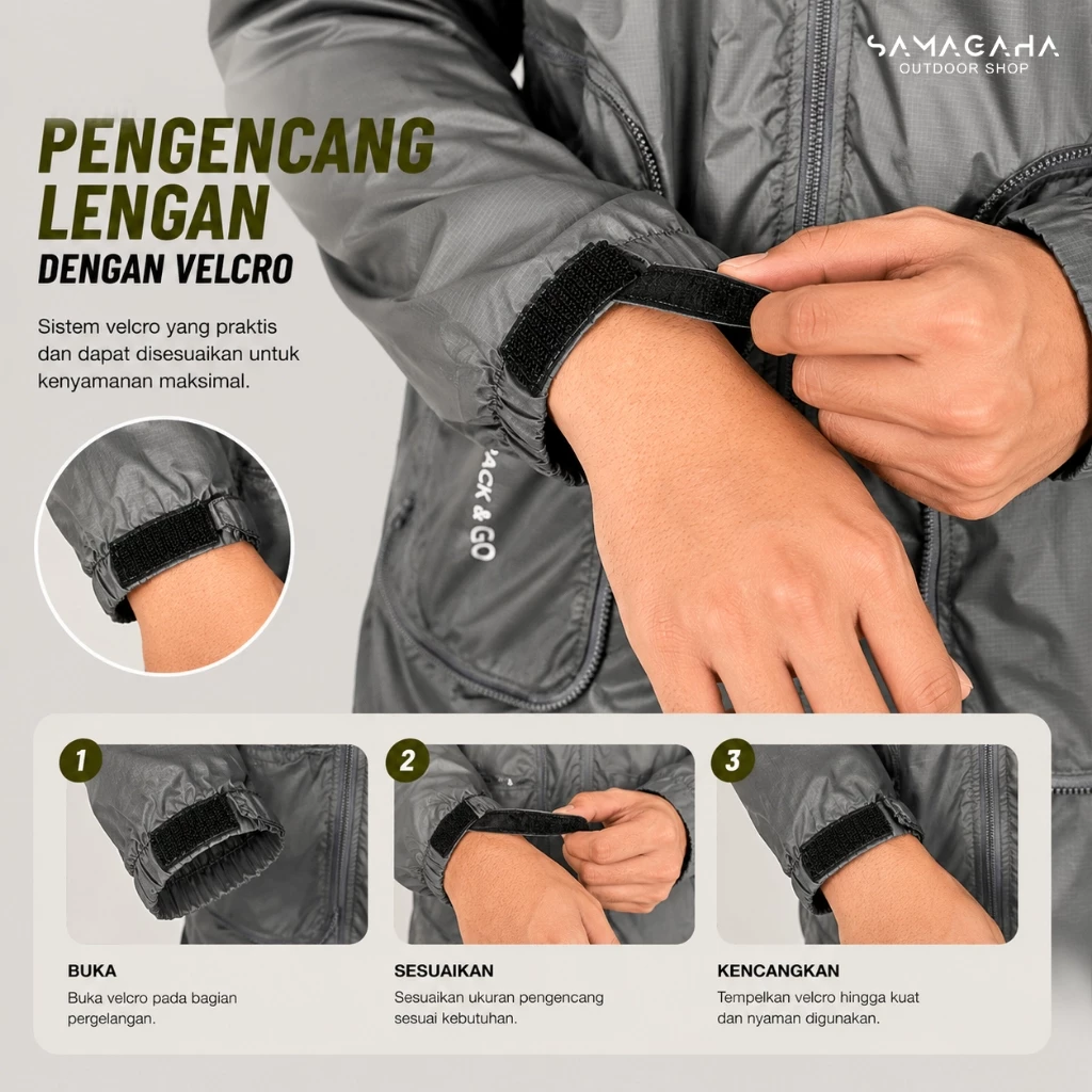 Jaket Mountaingeer Pack N Go - Image 5